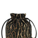 Ganni Brown Polyester Clutch Bag