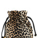 Ganni Brown Recycled Polyamide Clutch Bag