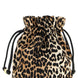 Ganni Brown Recycled Polyamide Clutch Bag