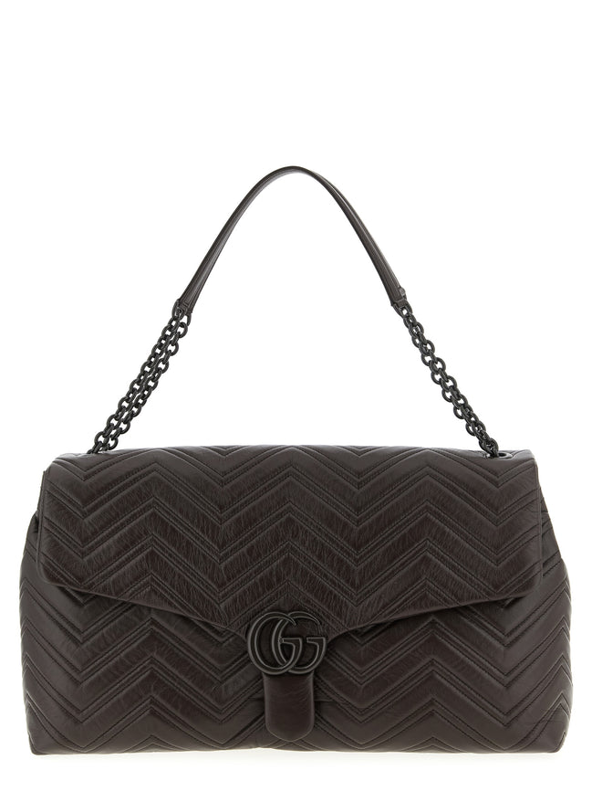 Gucci Brown Calfskin Shoulder Bag