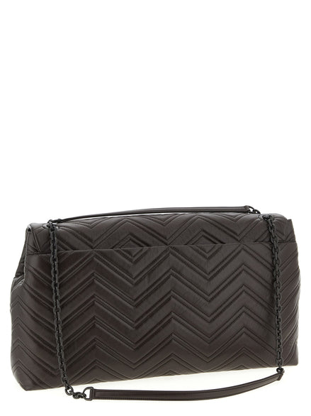 Gucci Brown Calfskin Shoulder Bag