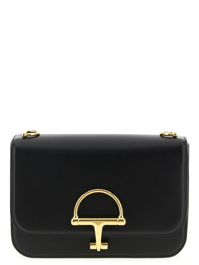 Gucci Black Calfskin Shoulder Bag