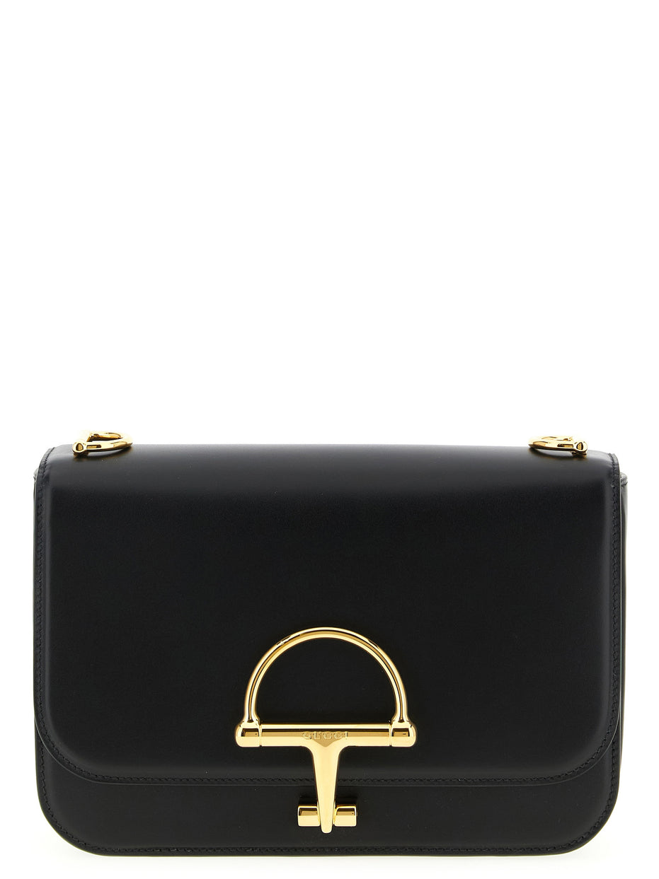 Gucci Black Calfskin Shoulder Bag