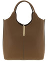 Tod's Brown Calfskin Handbag