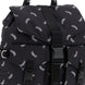 Ganni Black Polyester Backpack