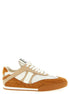Chloé Beige Polyester Low Top Sneakers