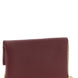 Fendi Bordeaux Lamb Leather Clutch Bag