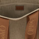 Chloé Brown Linen Tote Bag
