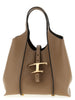 Tod's Beige Calfskin Handbag