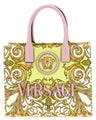 Versace Multicolor Cotton Tote Bag