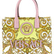 Versace Multicolor Cotton Tote Bag