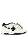 Off-White Bicolor Calfskin Low Top Sneakers