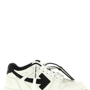 Off-White Bicolor Calfskin Low Top Sneakers