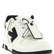 Off-White Bicolor Calfskin Low Top Sneakers