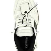 Off-White Bicolor Calfskin Low Top Sneakers