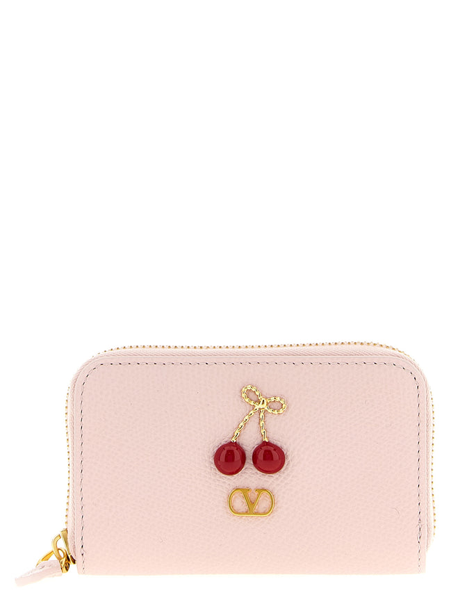 Valentino Garavani Multicolor Calfskin Cardholder