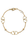 Valentino Garavani Gold Brass Bracelet