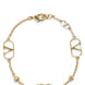 Valentino Garavani Gold Brass Bracelet