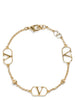 Valentino Garavani Gold Brass Bracelet