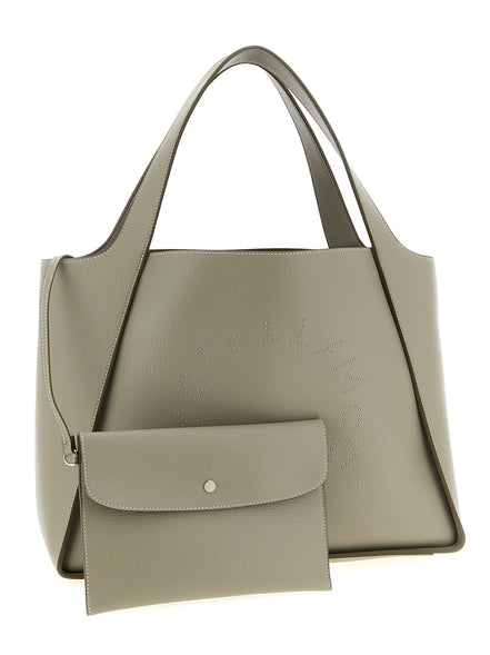 Τσάντα tote Stella McCartney από μπεζ πολυαμίδιο  