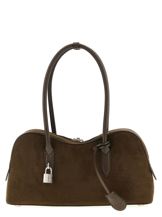 Stella McCartney Brown Hemp Shoulder Bag