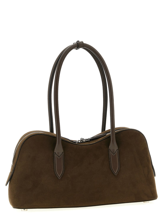 Stella McCartney Brown Hemp Shoulder Bag