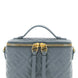 Fendi Blue Lamb Leather Handbag