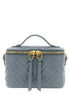 Fendi Blue Lamb Leather Handbag