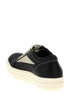 Rick Owens Bicolor Cowhide Low Top Sneakers