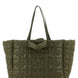 Ganni Bicolor Recycled Polyamide Tote Bag