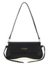 Twinset Black Leather Shoulder Bag