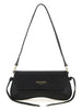 Twinset Black Leather Shoulder Bag