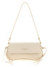 Twinset White Leather Shoulder Bag
