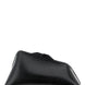 The Attico Black Calfskin Clutch Bag
