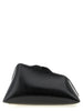 The Attico Black Calfskin Clutch Bag