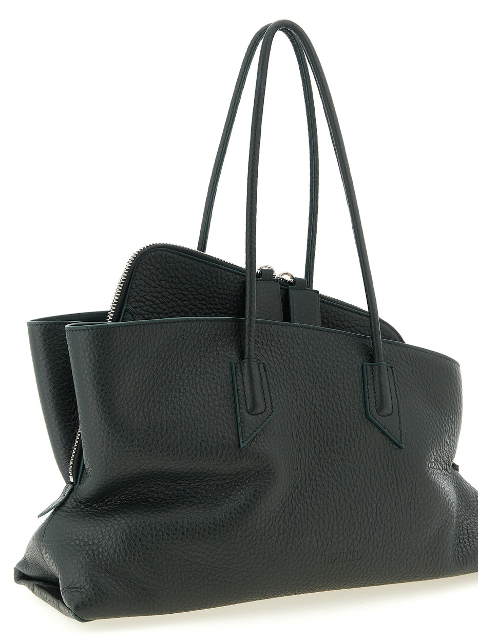 The Attico Bicolor Calfskin Shoulder Bag