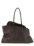 The Attico Brown Calfskin Shoulder Bag