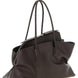 The Attico Brown Calfskin Shoulder Bag