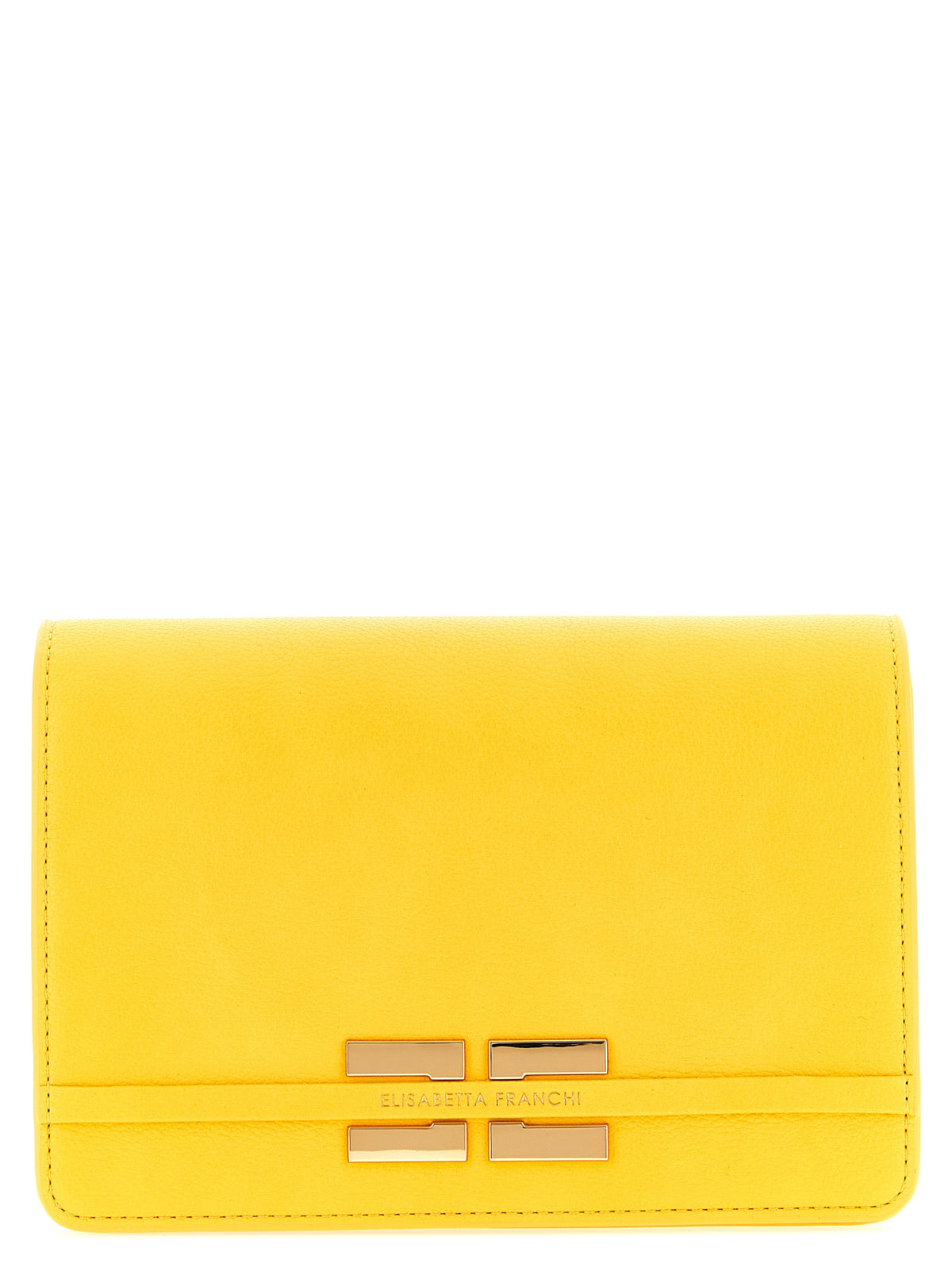 Τσάντα crossbody Elisabetta Franchi δίχρωμη από πολυεστέρα