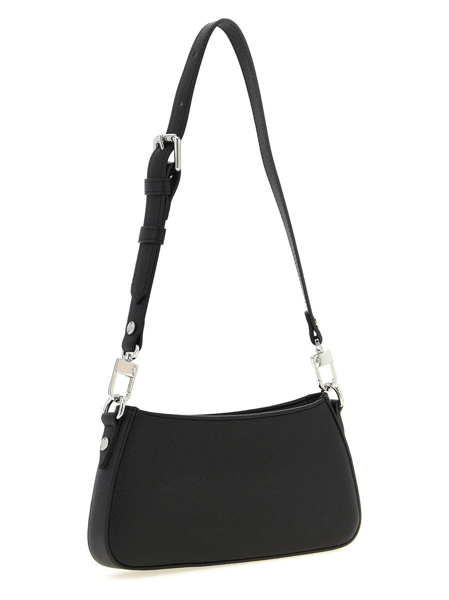 Vivienne Westwood Black Polyethylene Shoulder Bag