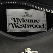 Vivienne Westwood Black Polyethylene Shoulder Bag