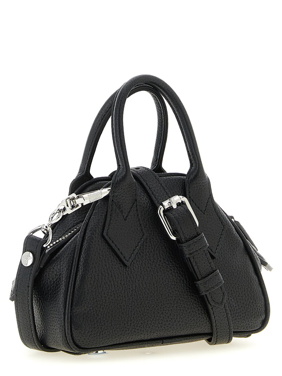 Vivienne Westwood Black Polyethylene Handbag