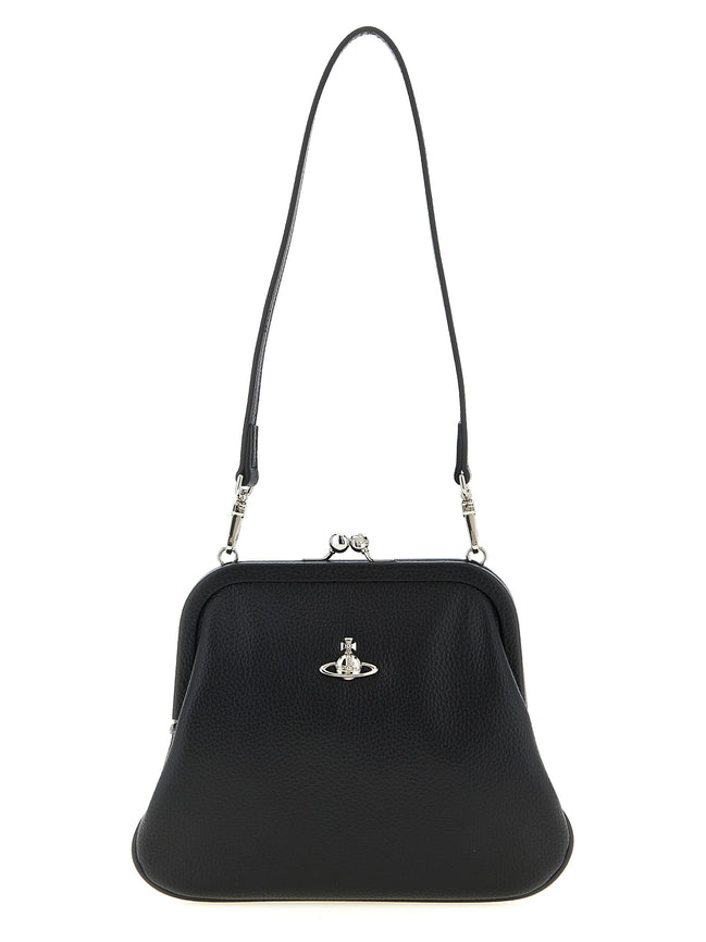 Vivienne Westwood Black Polyethylene Clutch Bag