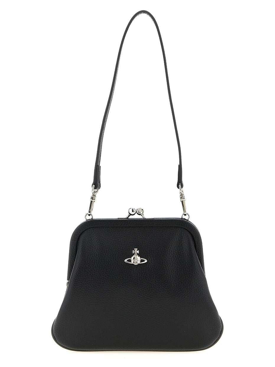 Vivienne Westwood Black Polyethylene Clutch Bag