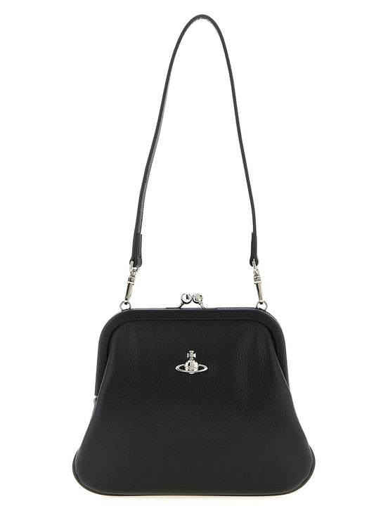 Vivienne Westwood Black Polyethylene Clutch Bag