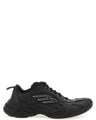 Balenciaga Black Calfskin Athletic Sneakers