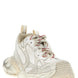 Balenciaga Silver Polyethylene Athletic Sneakers