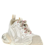 Balenciaga Silver Polyethylene Athletic Sneakers