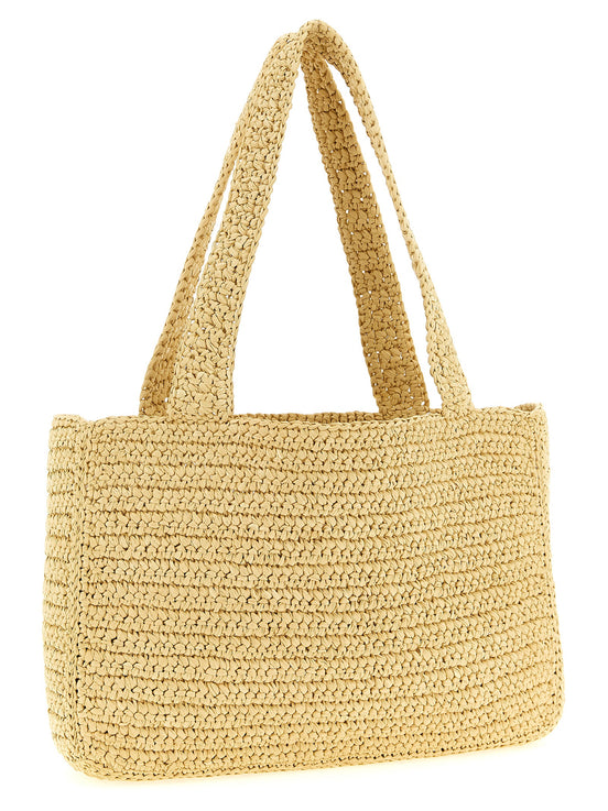 Valentino Garavani White Viscose Tote Bag