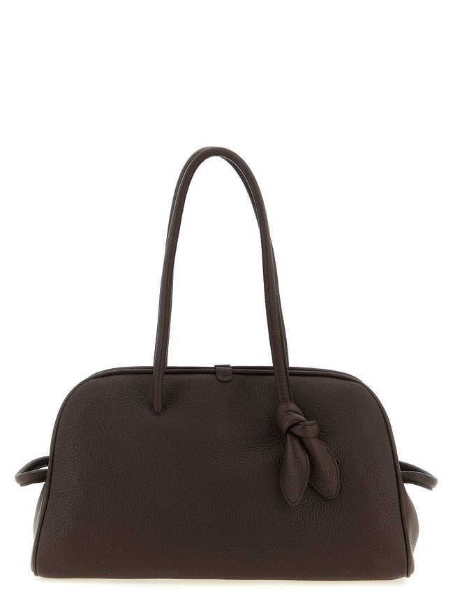 Jacquemus Brown Calfskin Shoulder Bag
